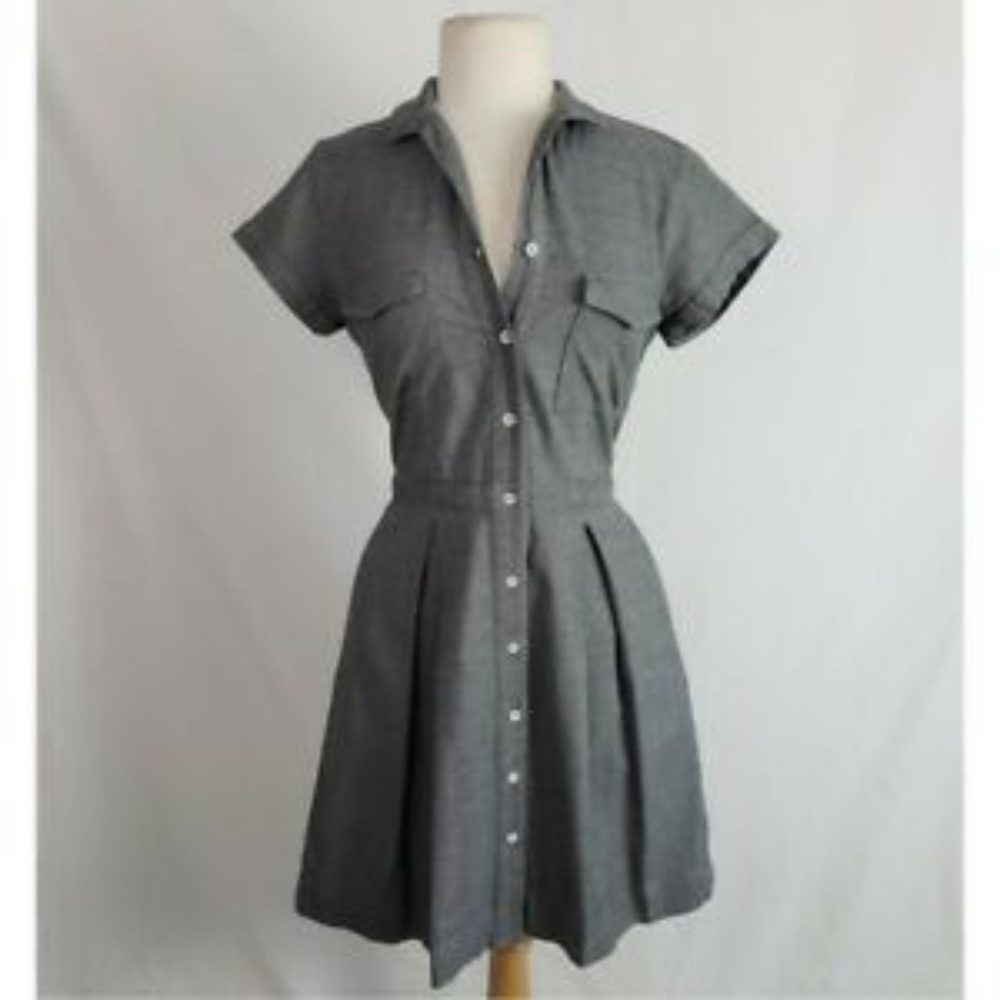 Rag & Bone Grey Shirt Dress